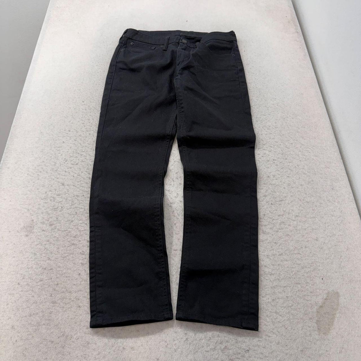 Vintage Y2K 2000's Black Open Leg Dark Wash Jeans