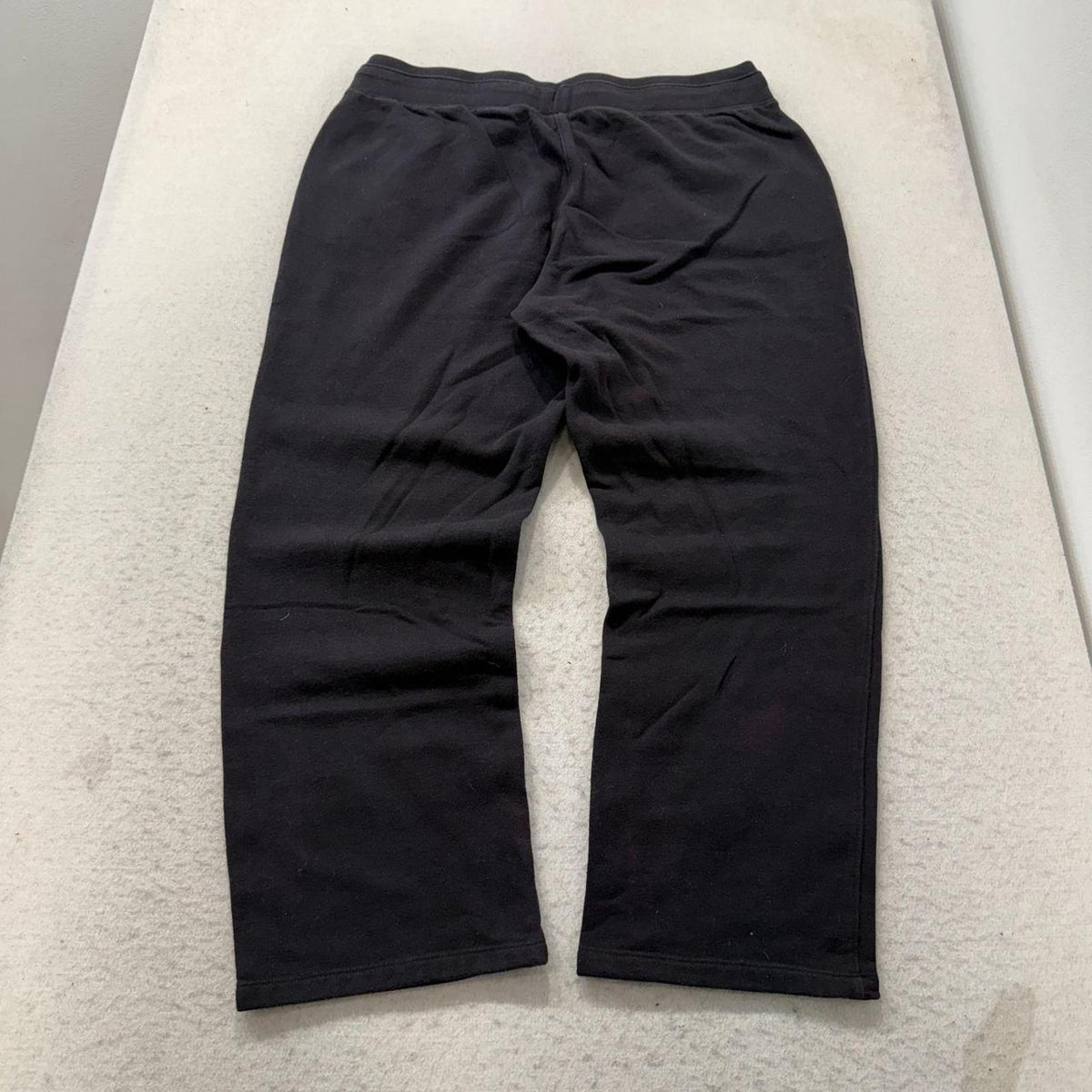 Vintage Y2K 2000's Tek Gear Black Baggy Fleece Sweatpants