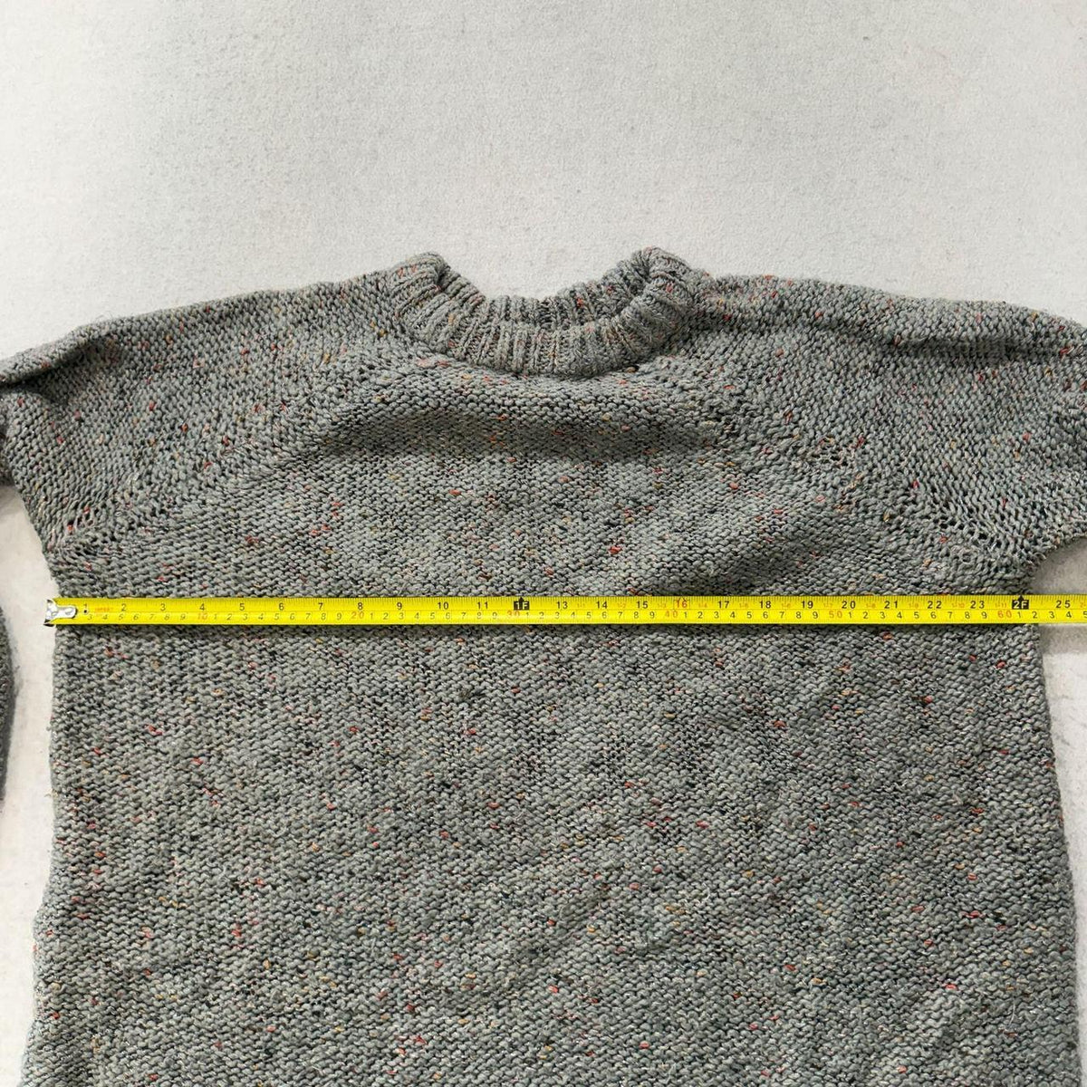 Vintage Y2K 2000's Mossimo Grey Oversized Knit Sweater