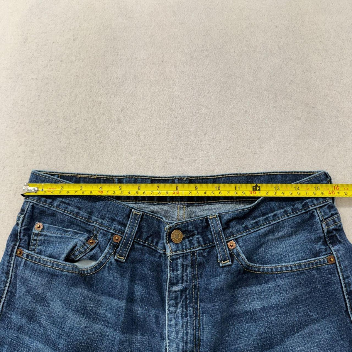 Vintage Y2K 2000's Open Leg Faded Jeans