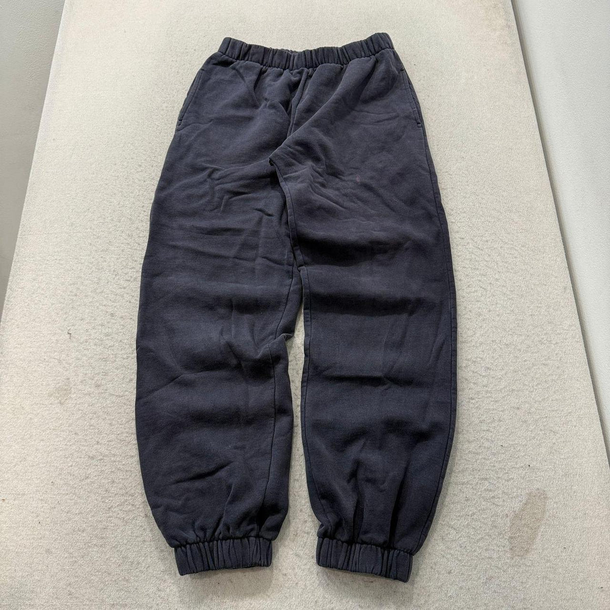 Vintage Y2K 2000's Baggy Charcoal Grey Jogger Sweatpants