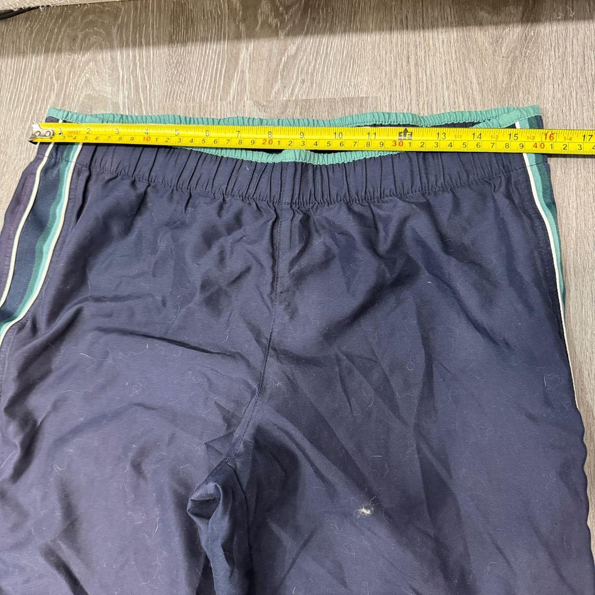 Vintage Y2K 2000's Navy Baggy Striped Track Pants