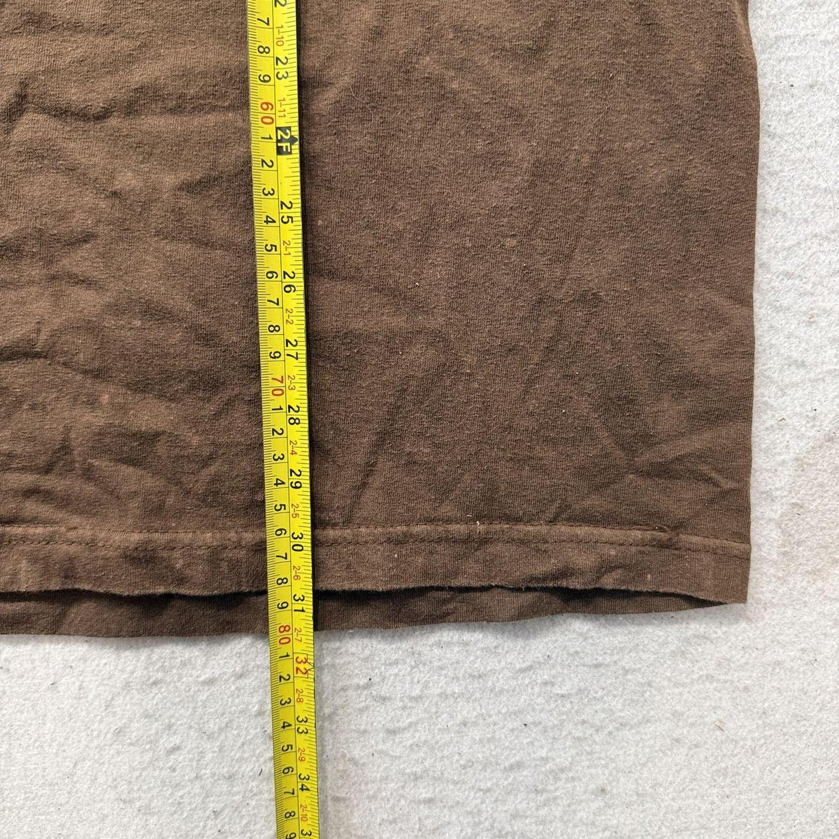 Vintage Y2K 2000's Nike Brown Boxy Graphic Tee