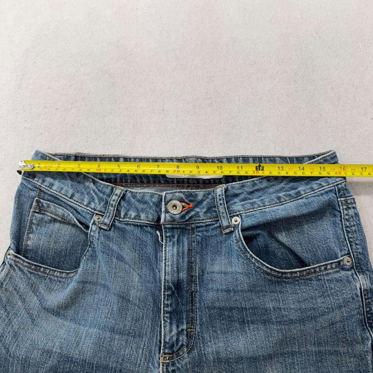 Vintage Y2K 2000's Faded Open Leg Distressed Jeans