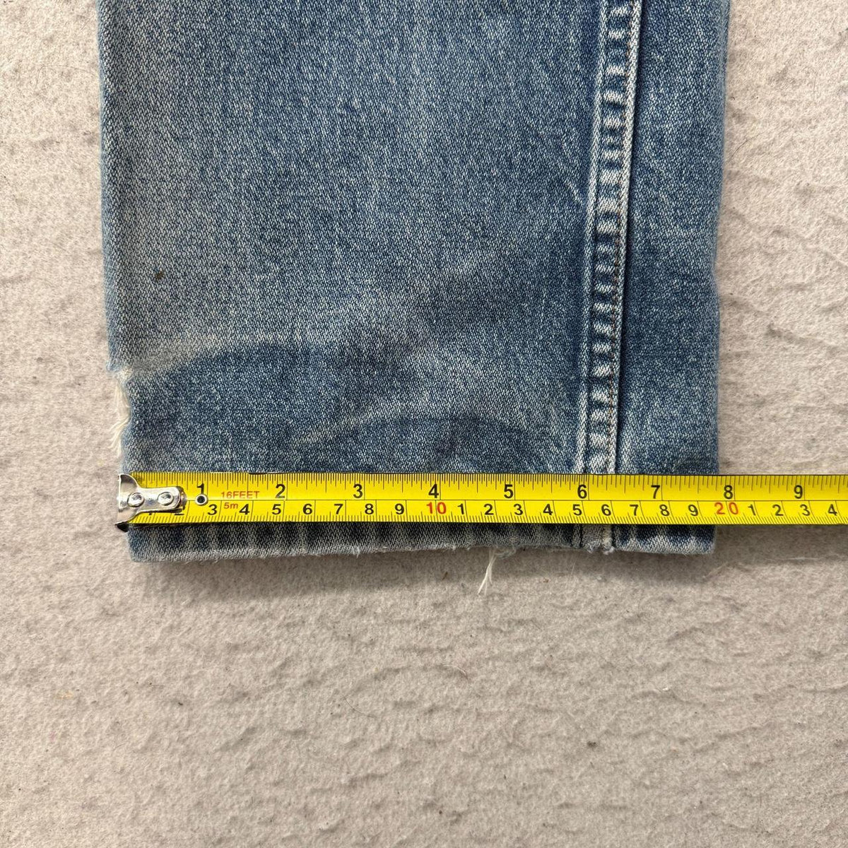 Vintage Y2K 2000's Wrangler Faded Distressed Open Leg Jeans