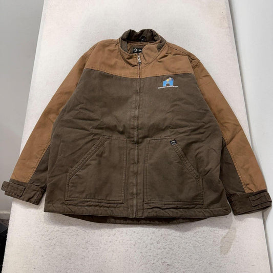 Vintage Y2K 2000's Carhartt Brown Work Jacket Faded Oversized