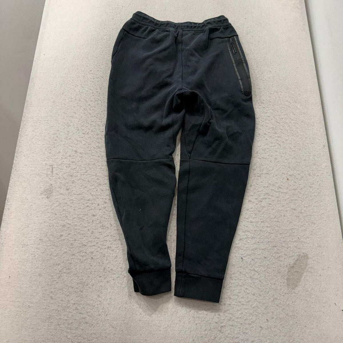 Vintage Y2K 2000's Nike Black Baggy Fleece Track Pants