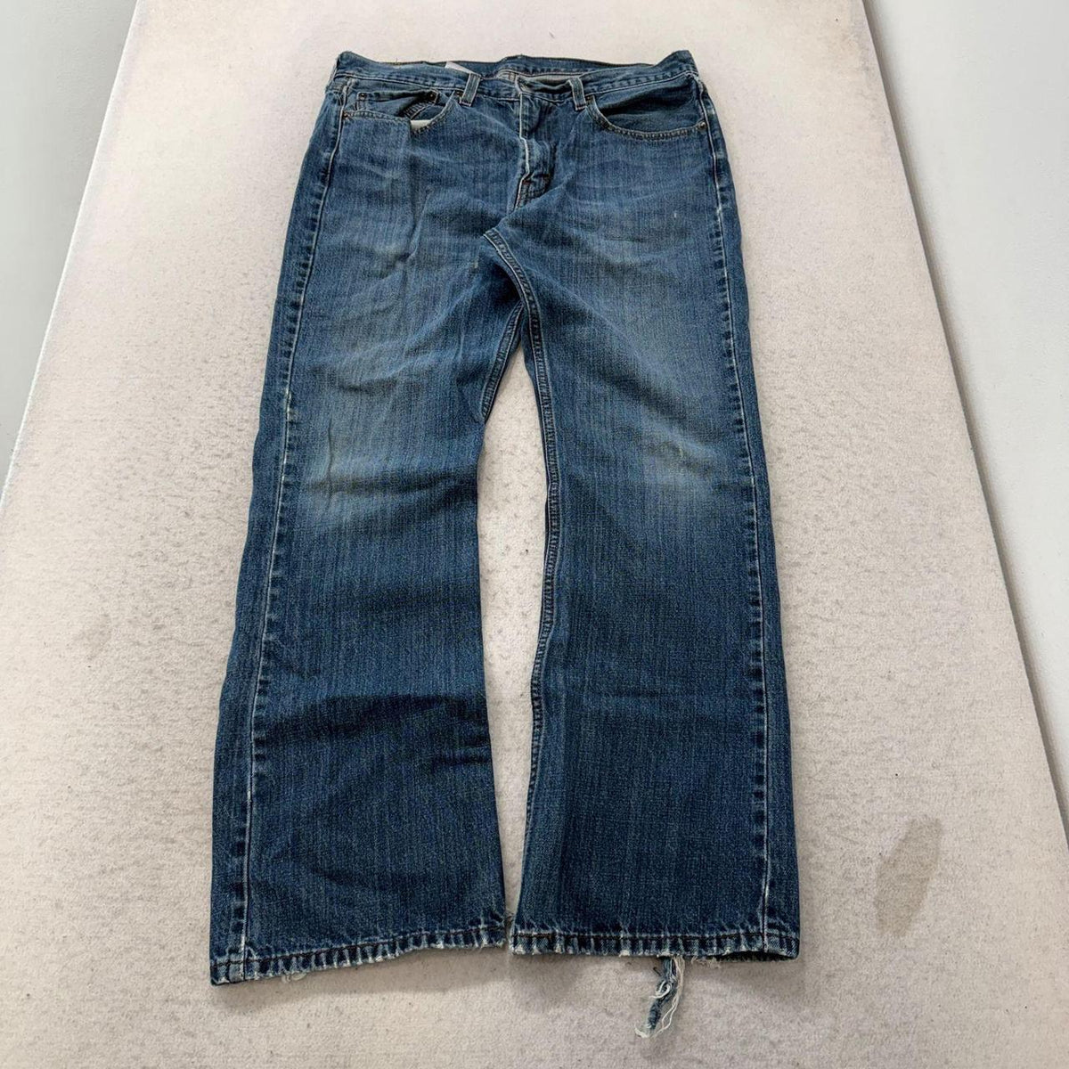 Vintage Y2K 2000's Faded Open Leg Jeans