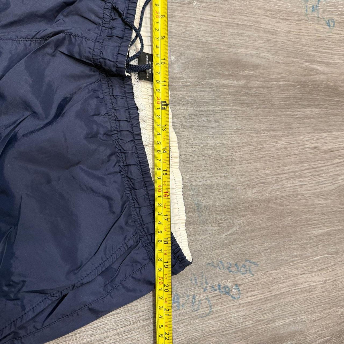 Vintage Y2K 2000's Nike Navy Baggy Nylon Shorts