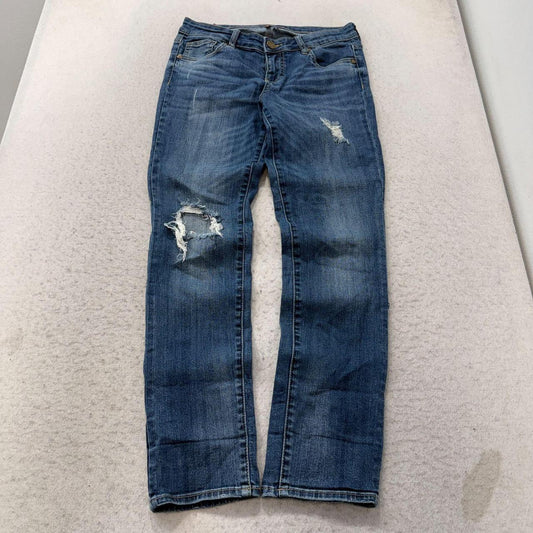Vintage Y2K 2000's Anthropologie Faded Distressed Jeans