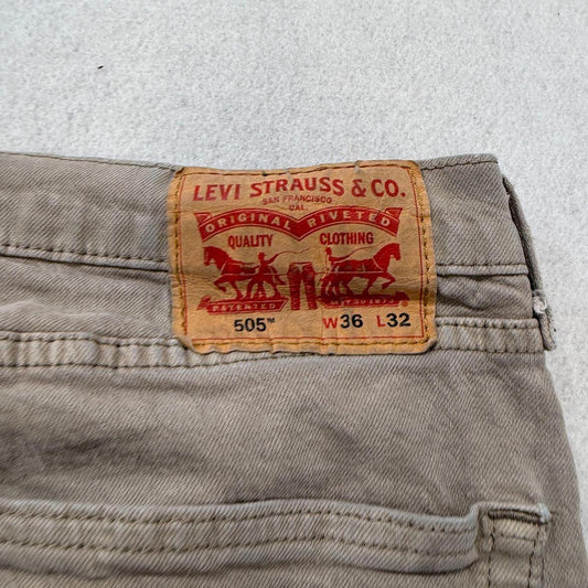 Vintage Y2K 2000's Levi's Faded Open Leg Jeans