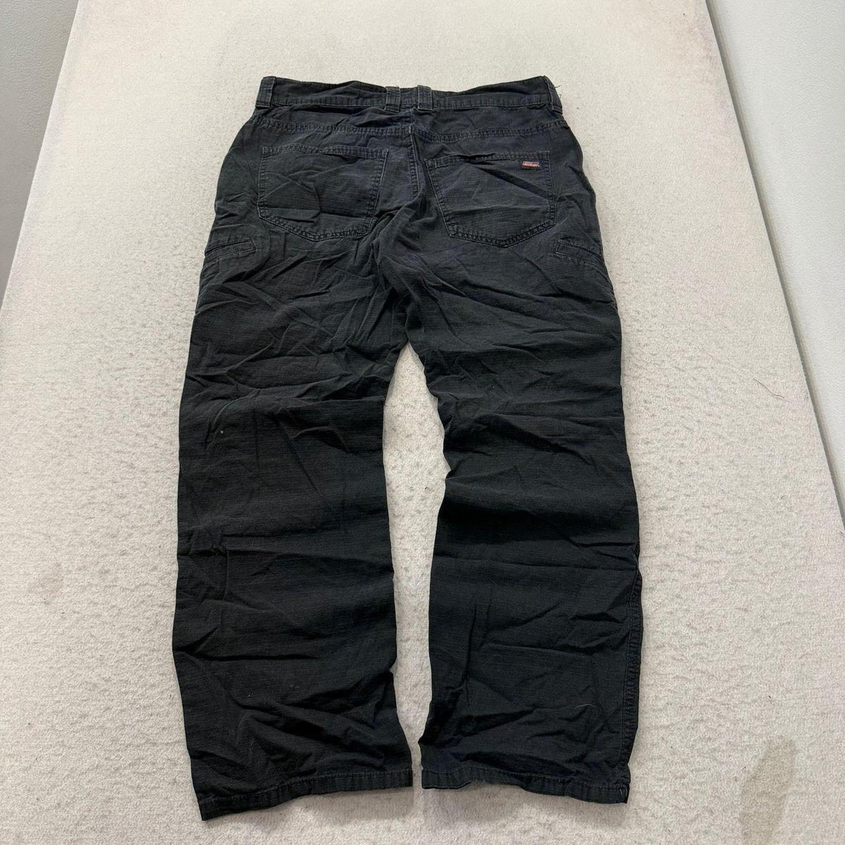 Vintage Y2K 2000's Black Baggy Cargo Pants