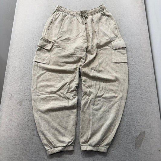 Vintage Y2K 2000's Nike Cream Baggy Cargo Pants