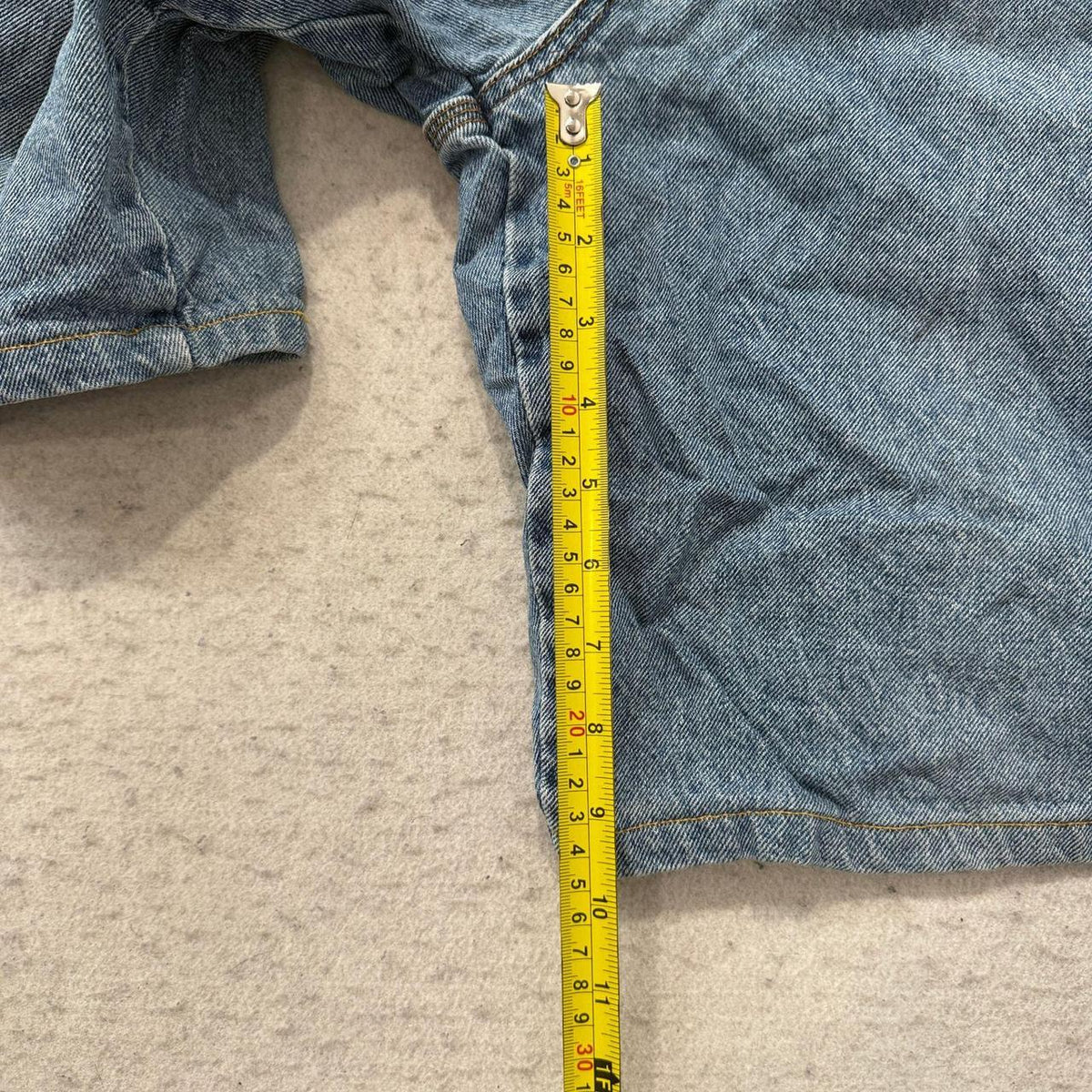 Vintage 90s Baggy Faded Denim Shorts