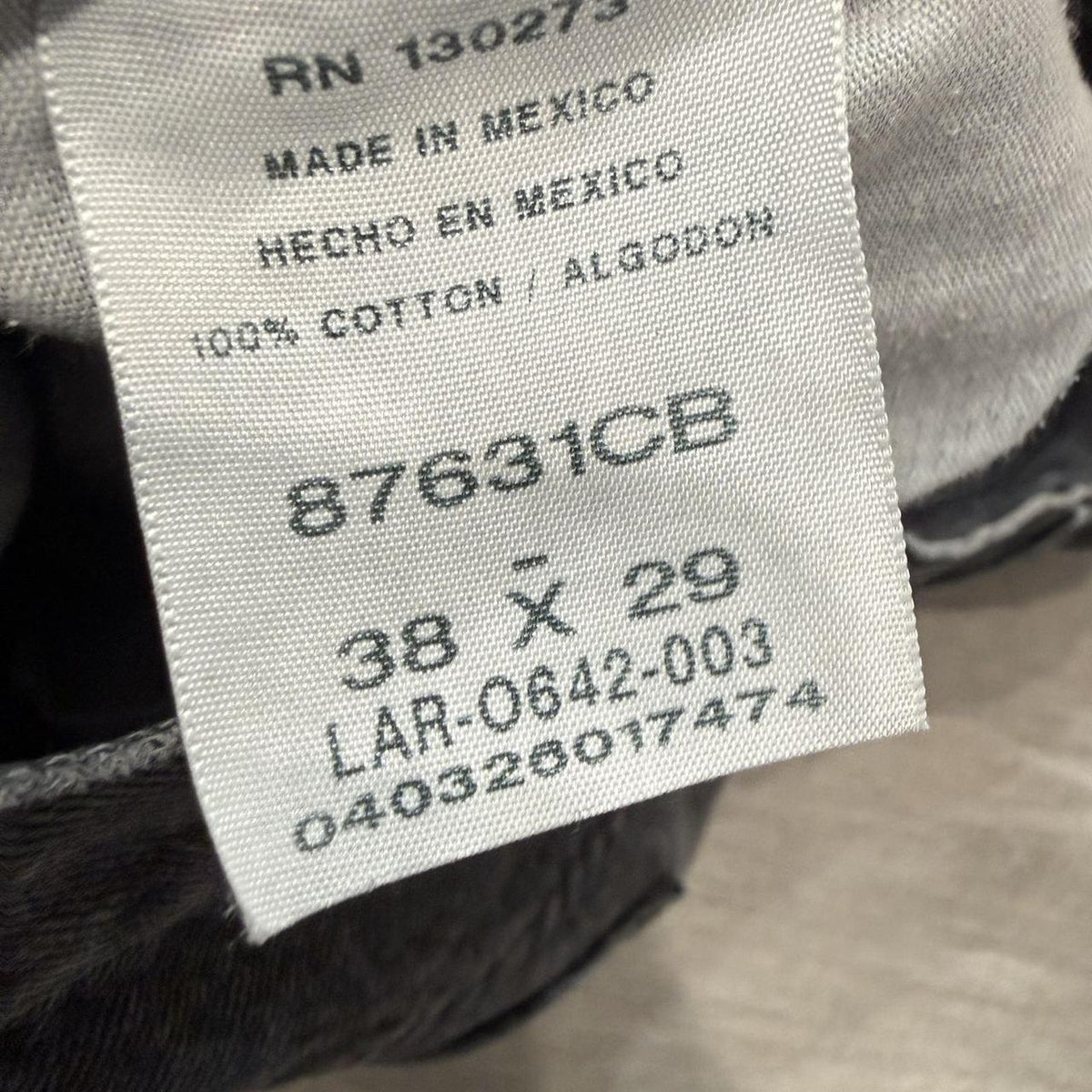 Vintage Y2K 2000's Black Faded Open Leg Jeans