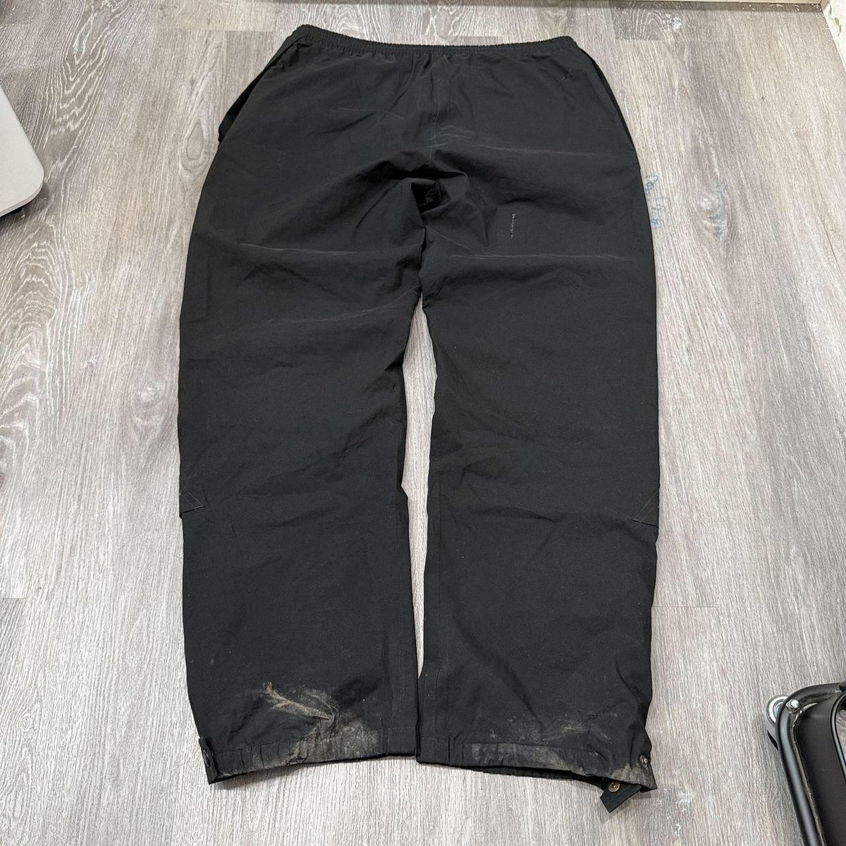 Vintage Y2K 2000's AVIA Black Baggy Track Pants