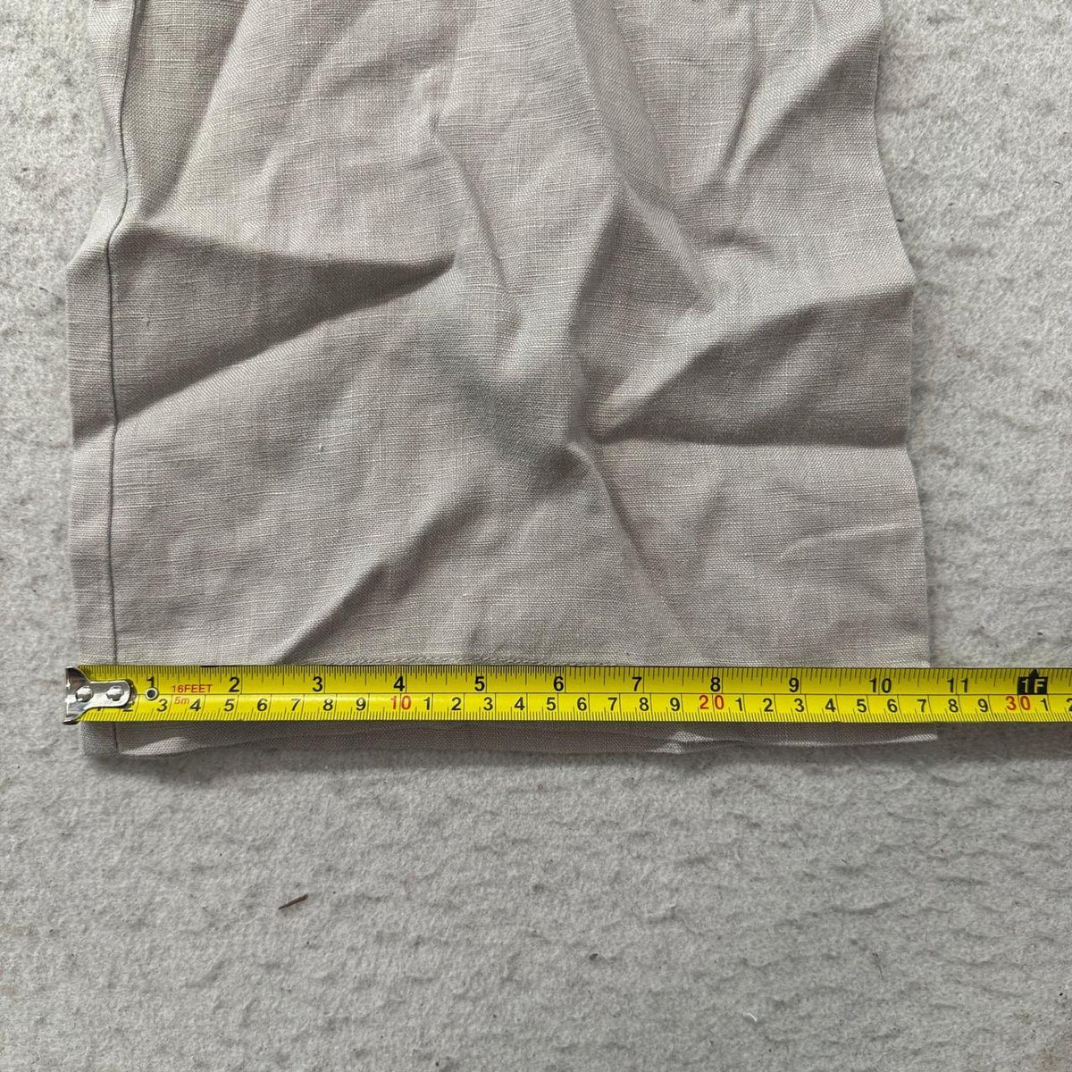 Vintage Y2K 2000's Women's Open Leg Khaki Linen Pants