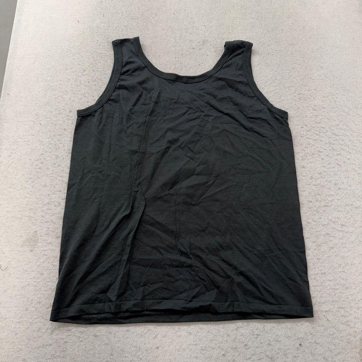 Vintage Y2K 2000's Screen Stars Black Graphic Batman Tank Top