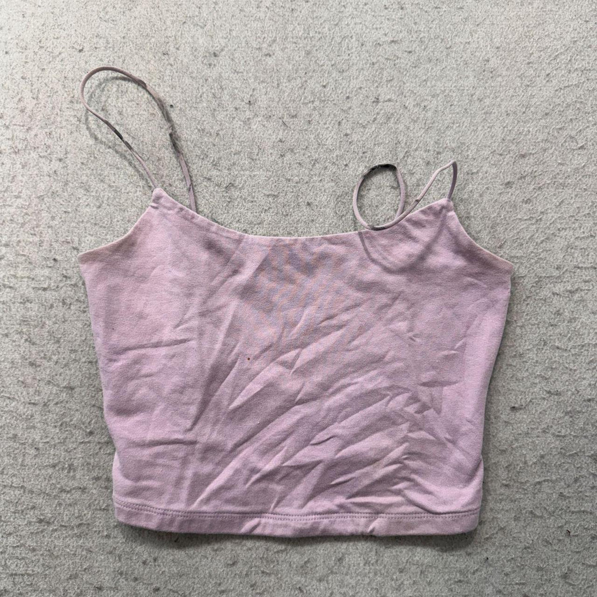 Vintage Y2K 2000's Aeropostale Mauve Boxy Bungee Cami