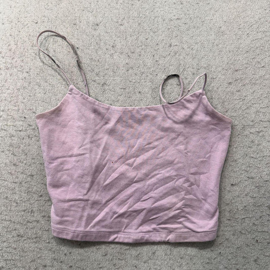 Vintage Y2K 2000's Aeropostale Mauve Boxy Bungee Cami