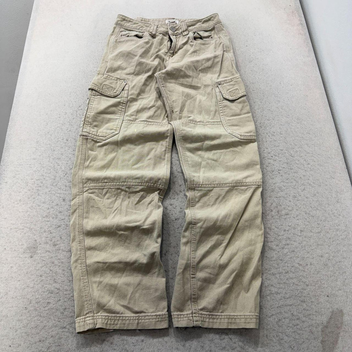 Vintage Y2K 2000's Garage Khaki Baggy Cargo Pants