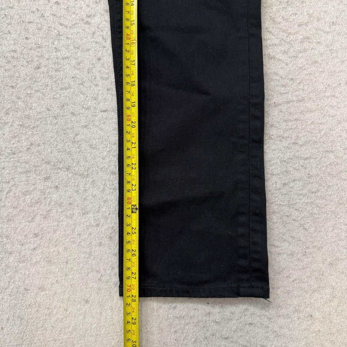 Vintage Y2K 2000's Black Open Leg Dark Wash Jeans