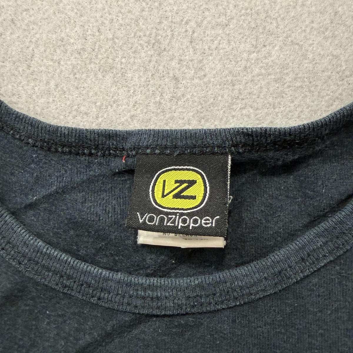 Vintage Y2K 2000's Von Zipper Faded Graphic Long Sleeve Tee