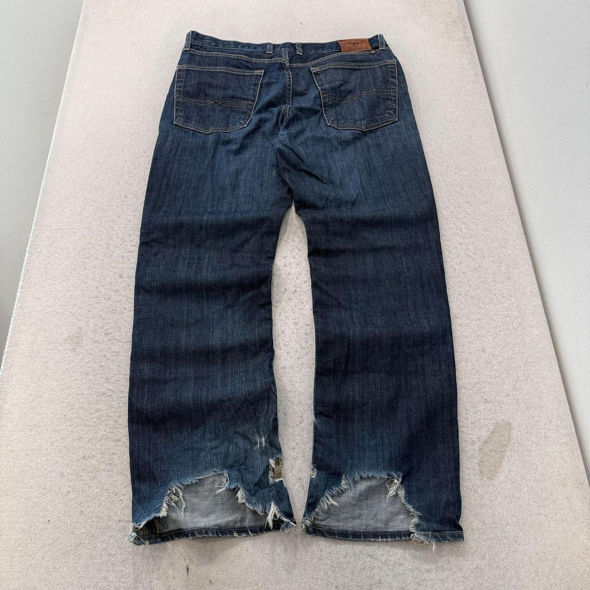Vintage Y2K 2000's Lucky Brand Dark Wash Open Leg Jeans