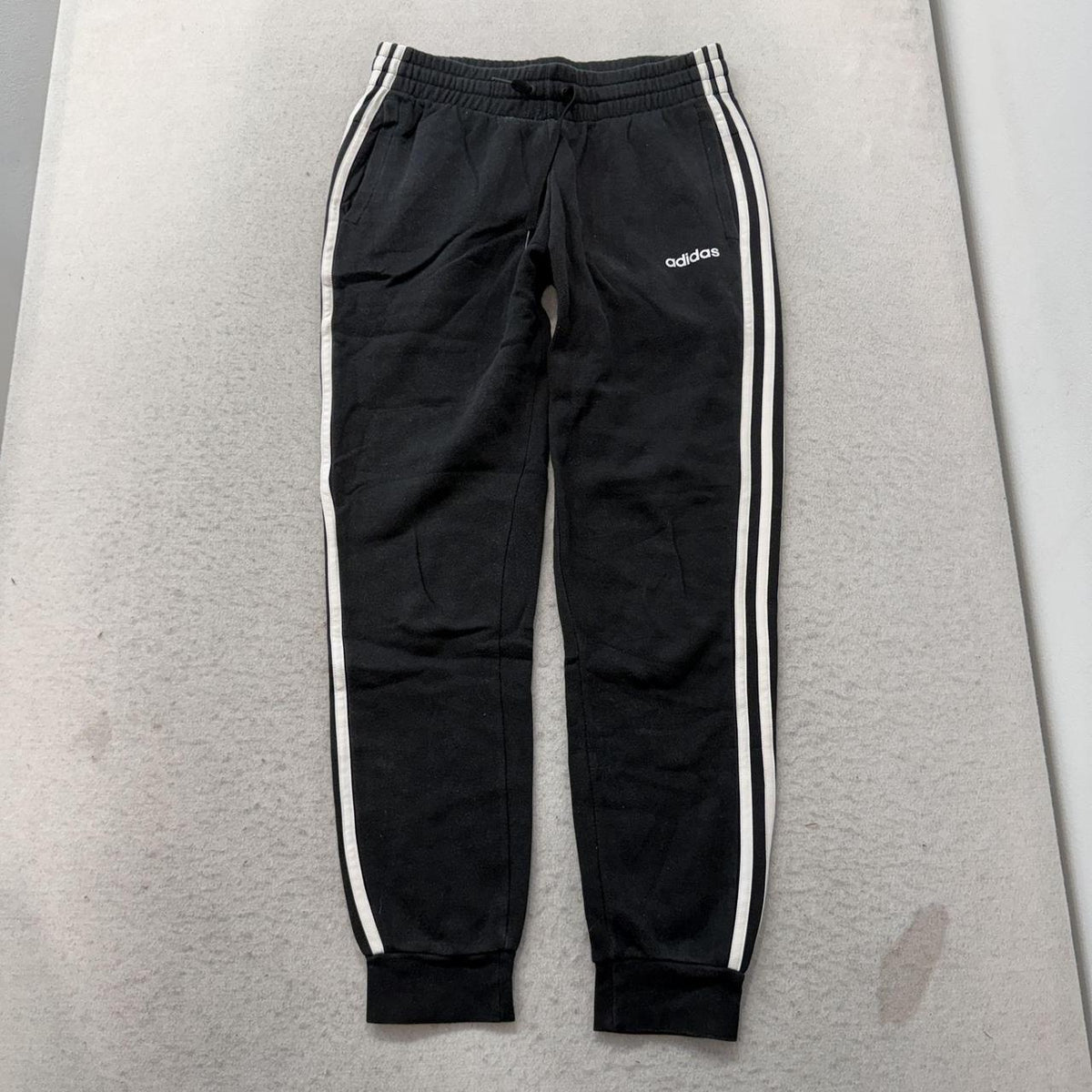 Vintage Y2K 2000's Adidas Black Baggy Track Pants