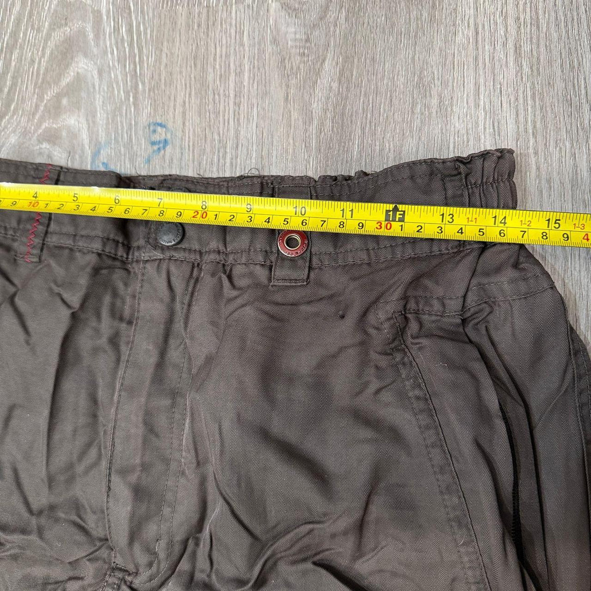Vintage Y2K 2000's Airzone Charcoal Grey Baggy Cargo Pants