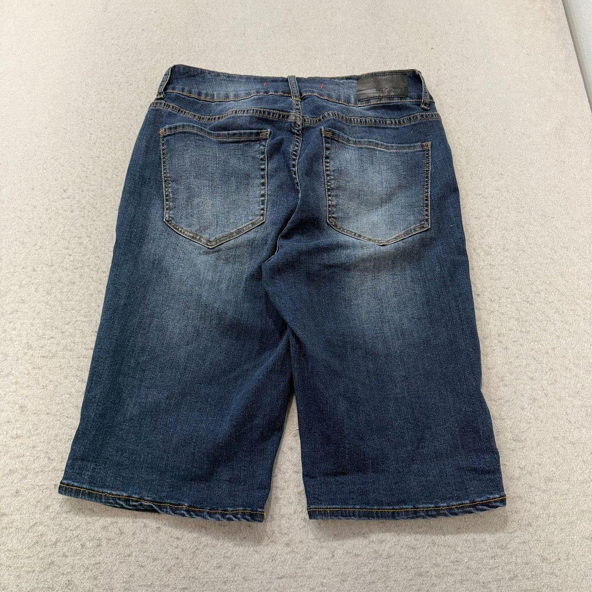 Vintage Y2K 2000's Women's Faded Open Leg Denim Shorts
