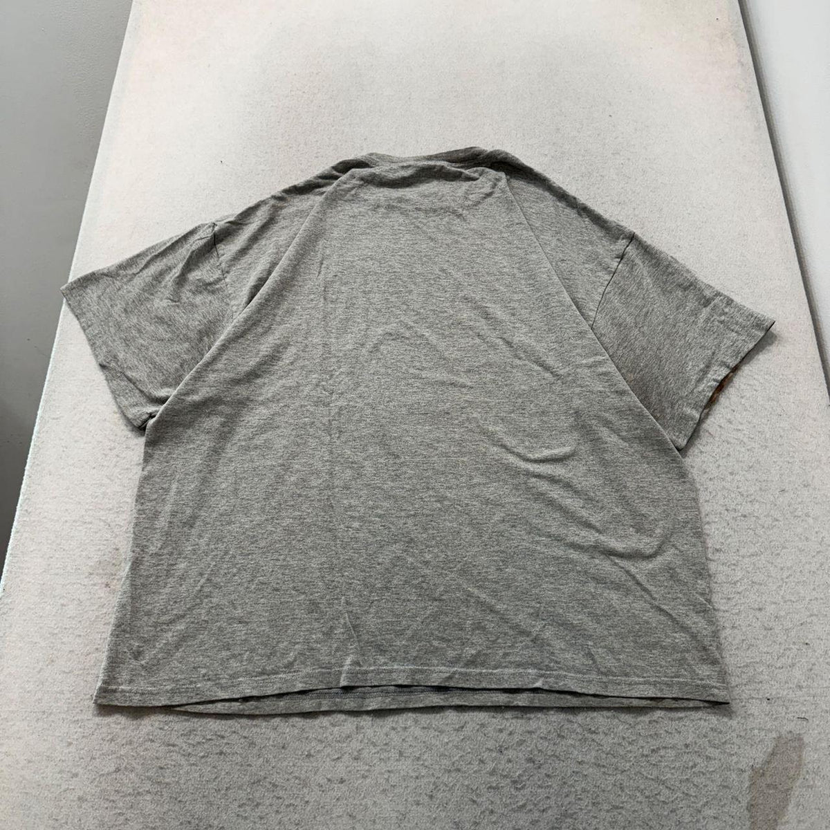 Vintage Y2K 2000's Primos Heather Grey Boxy Faded Graphic Tee