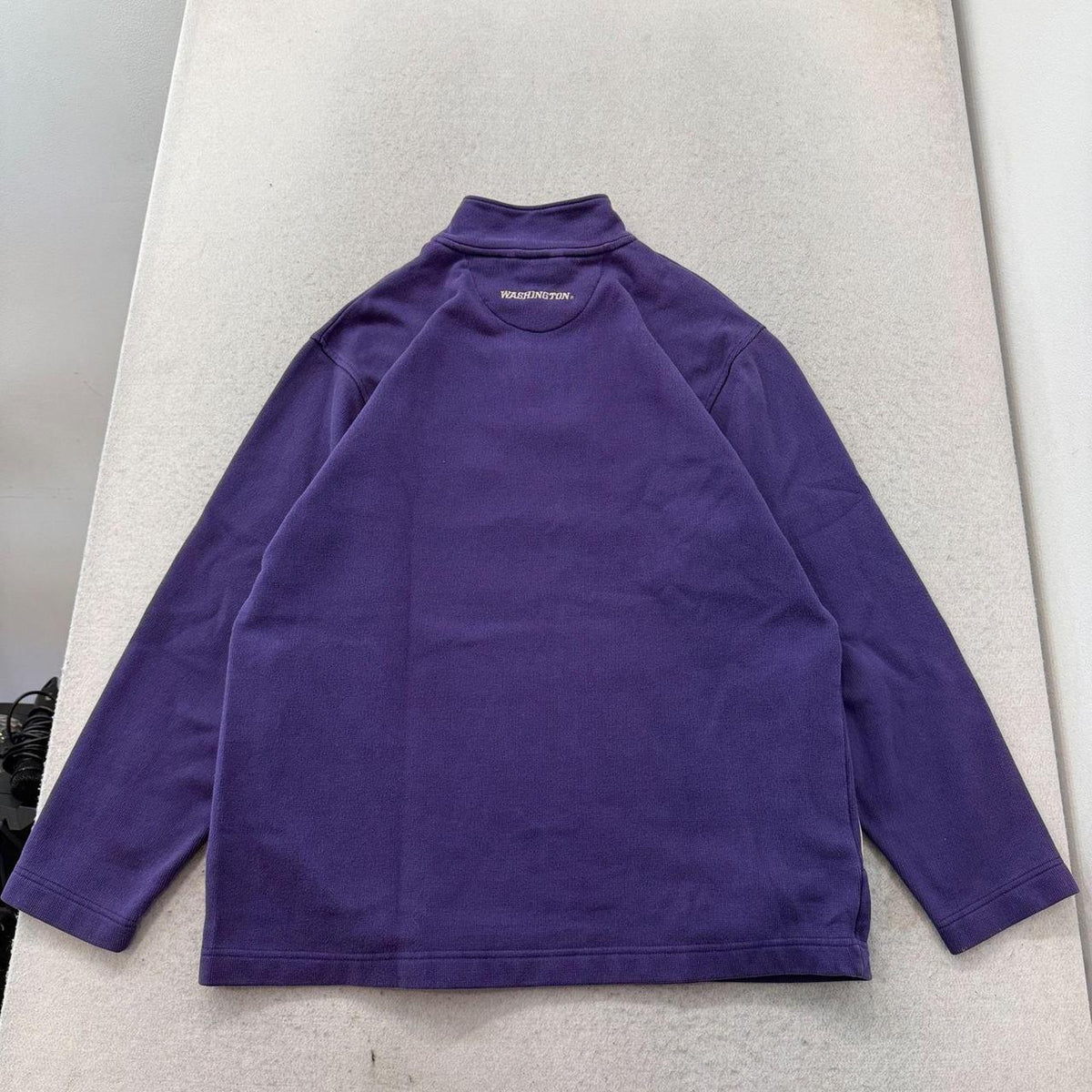 Vintage Y2K 2000's Nike Purple Oversized Quarter Zip Sweatshirt