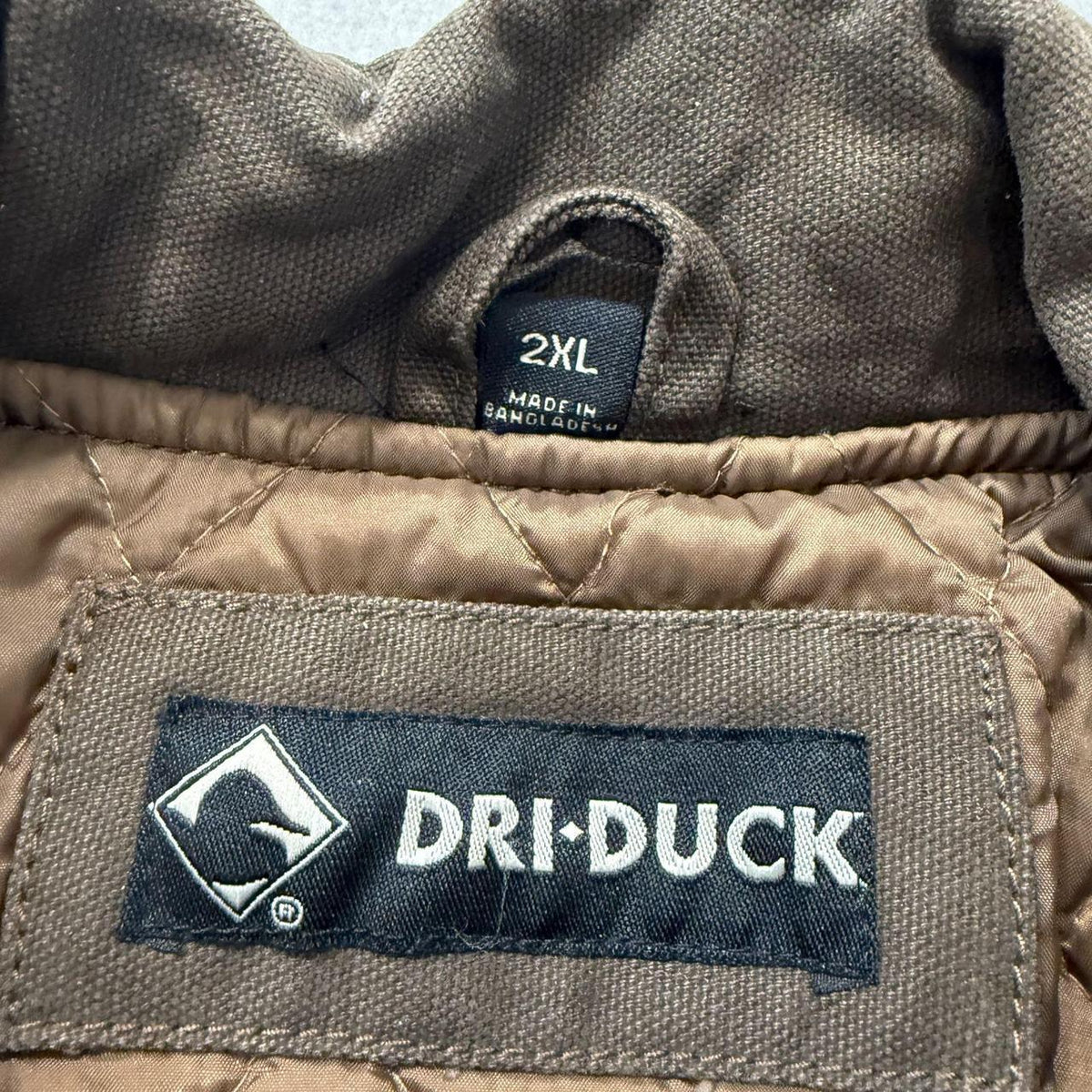 Vintage Y2K 2000's Carhartt Brown Work Jacket Faded Oversized