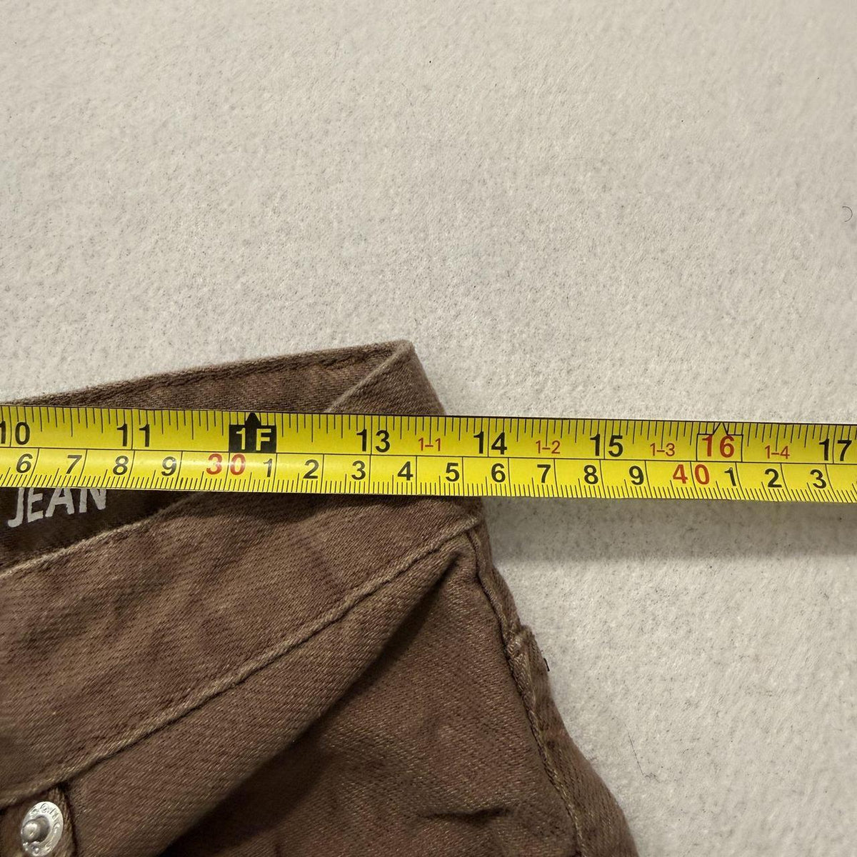 Vintage 90s Women's Brown Open Leg Faded Jeans