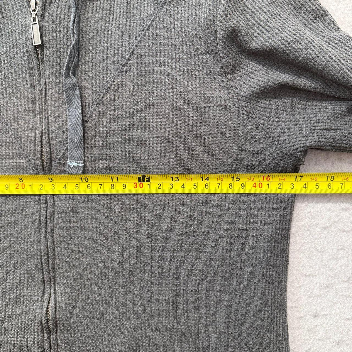 Vintage Y2K 2000's Women's Charcoal Grey Zip Up Oversized Hoodie Jacket