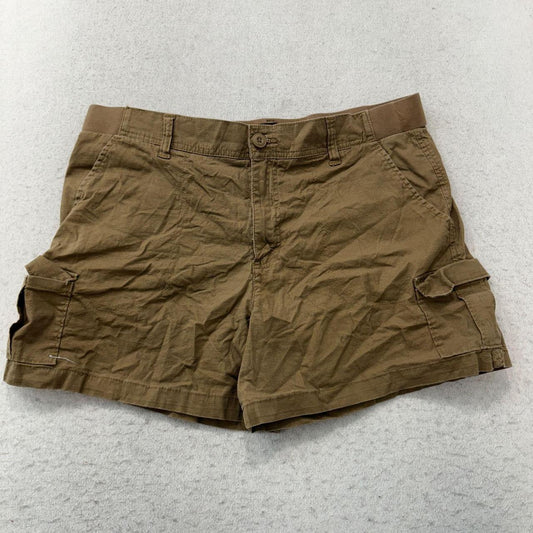 Vintage Y2K 2000's Lee Tan Khaki Baggy Cargo Shorts