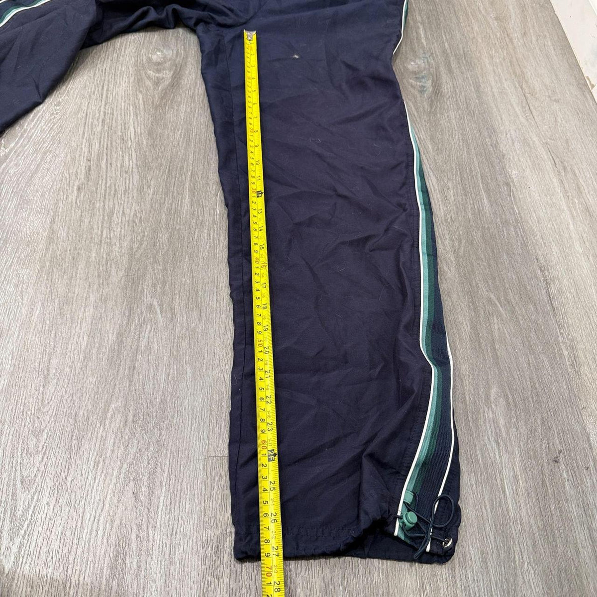 Vintage Y2K 2000's Navy Baggy Striped Track Pants
