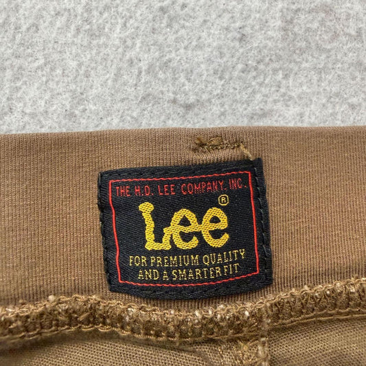 Vintage Y2K 2000's Lee Tan Khaki Baggy Cargo Shorts