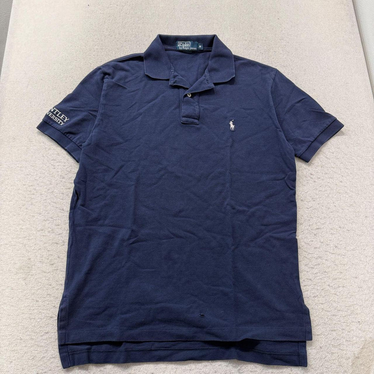 Vintage Y2K 2000's Polo Ralph Lauren Navy Polo Shirt