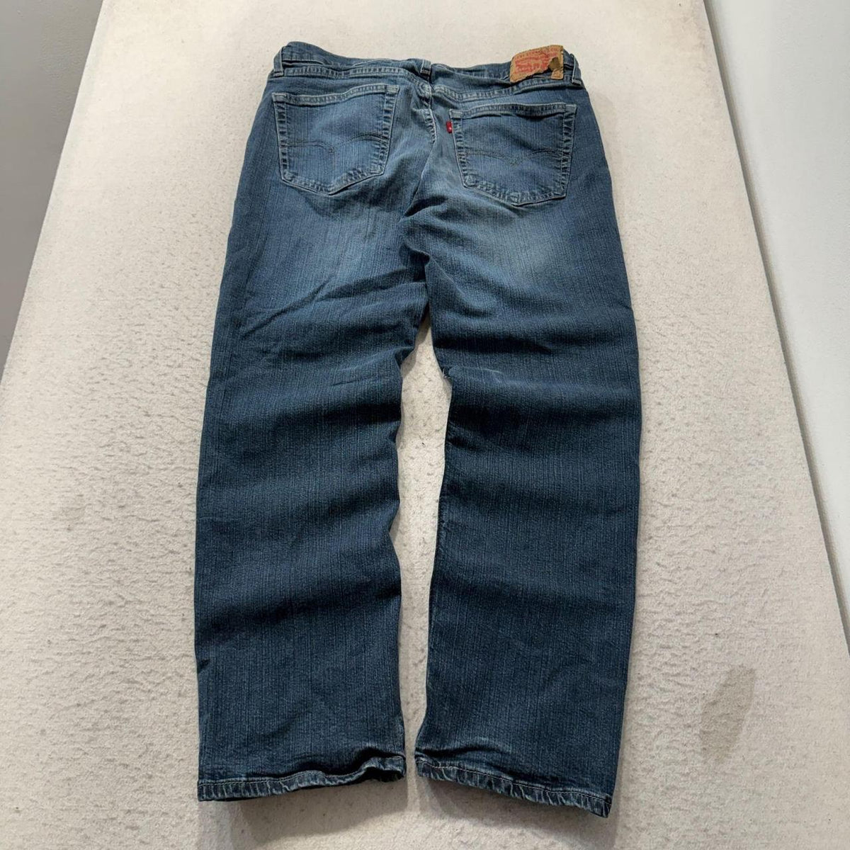 Vintage Y2K 2000's Faded Open Leg Distressed Jeans