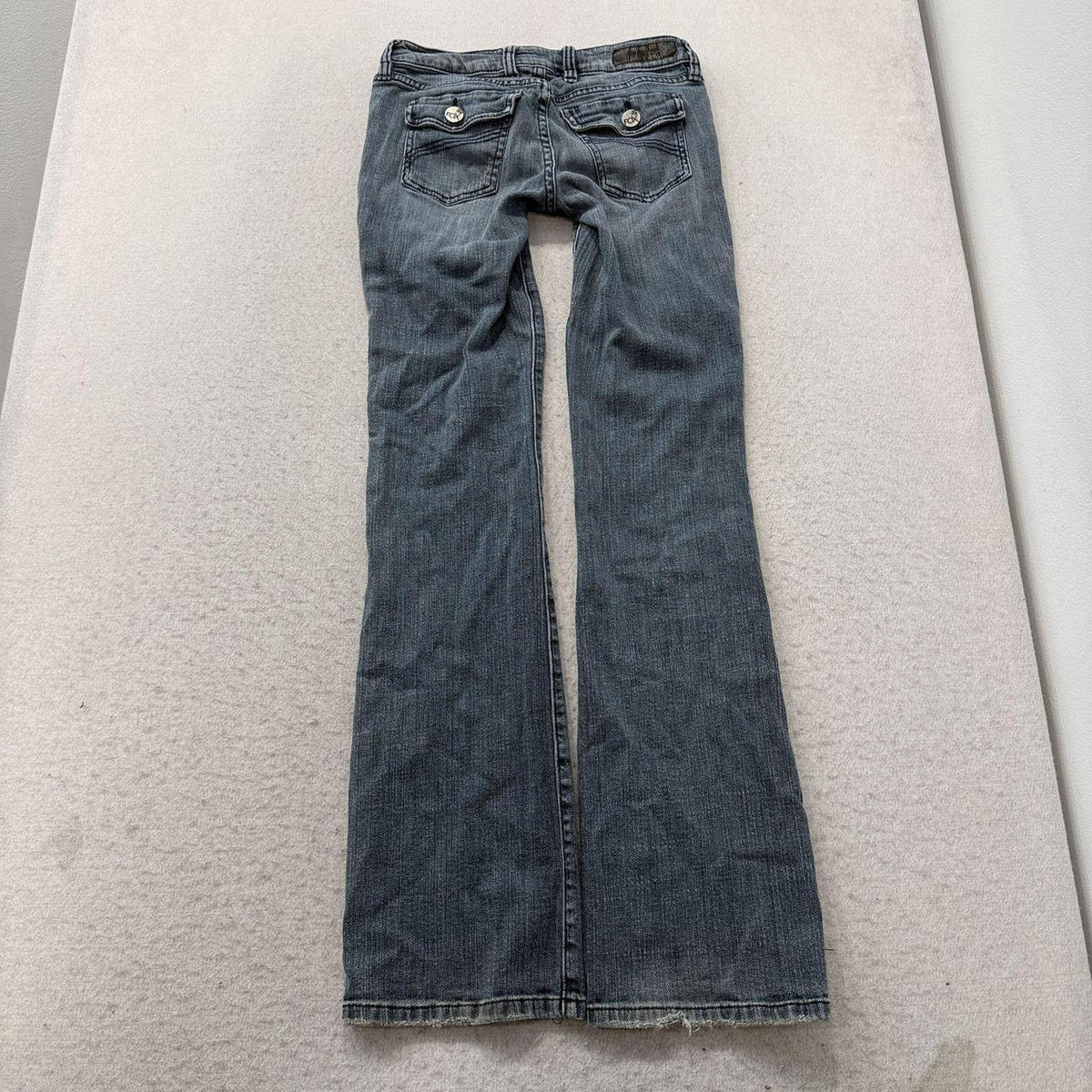 Vintage Y2K 2000's Women's Fox Faded Flare Jeans
