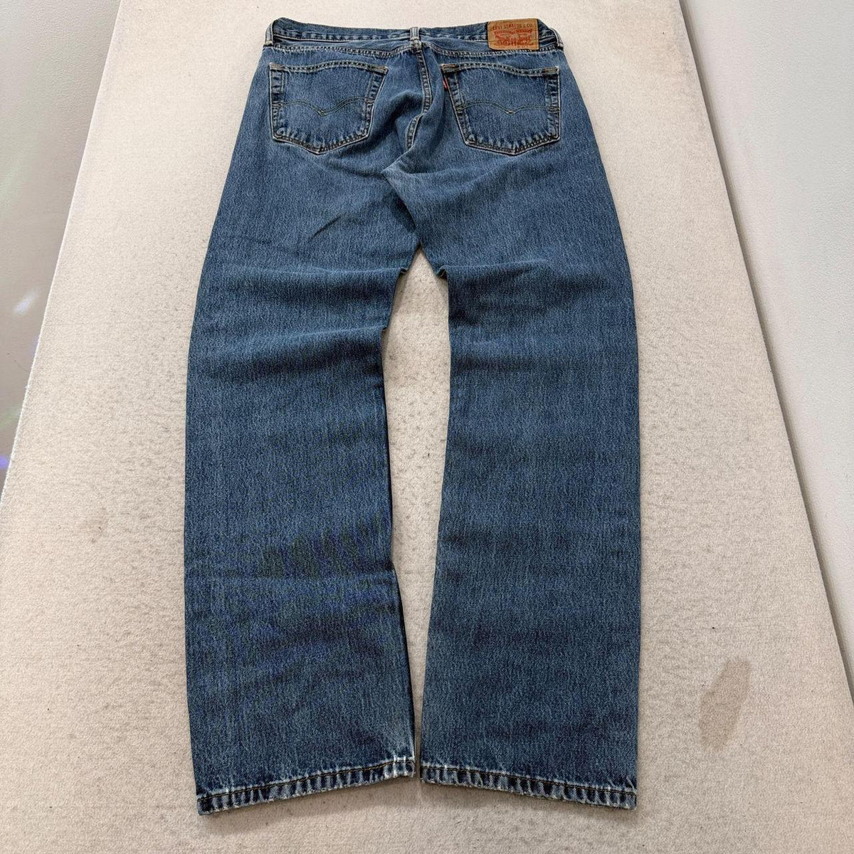 Vintage 90s Faded Open Leg Jeans