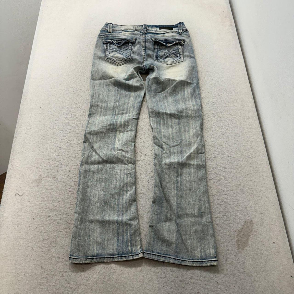 Vintage Y2K 2000's Hollister Faded Open Leg Jeans