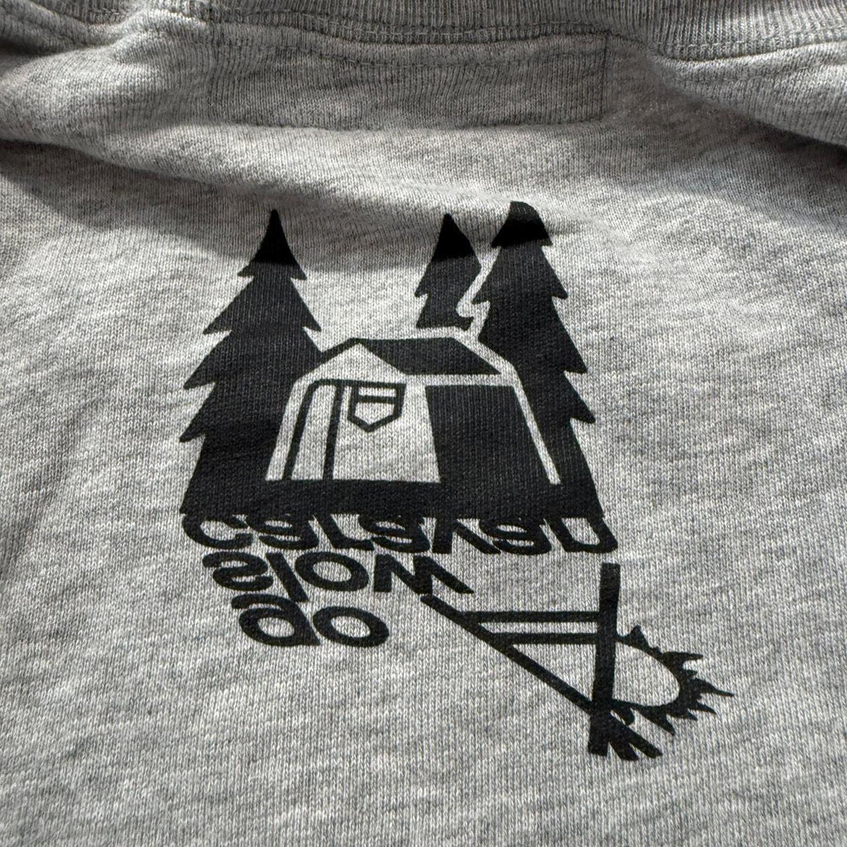 Vintage Y2K 2000's Ogawa Grey Graphic Crewneck Sweatshirt