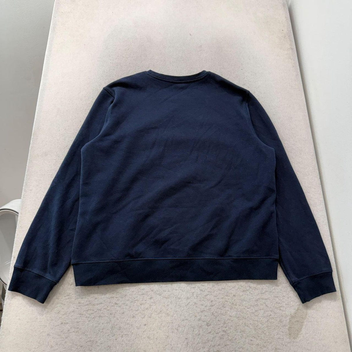 Vintage Y2K 2000's Eddie Bauer Navy Boxy Blank Crewneck Sweatshirt