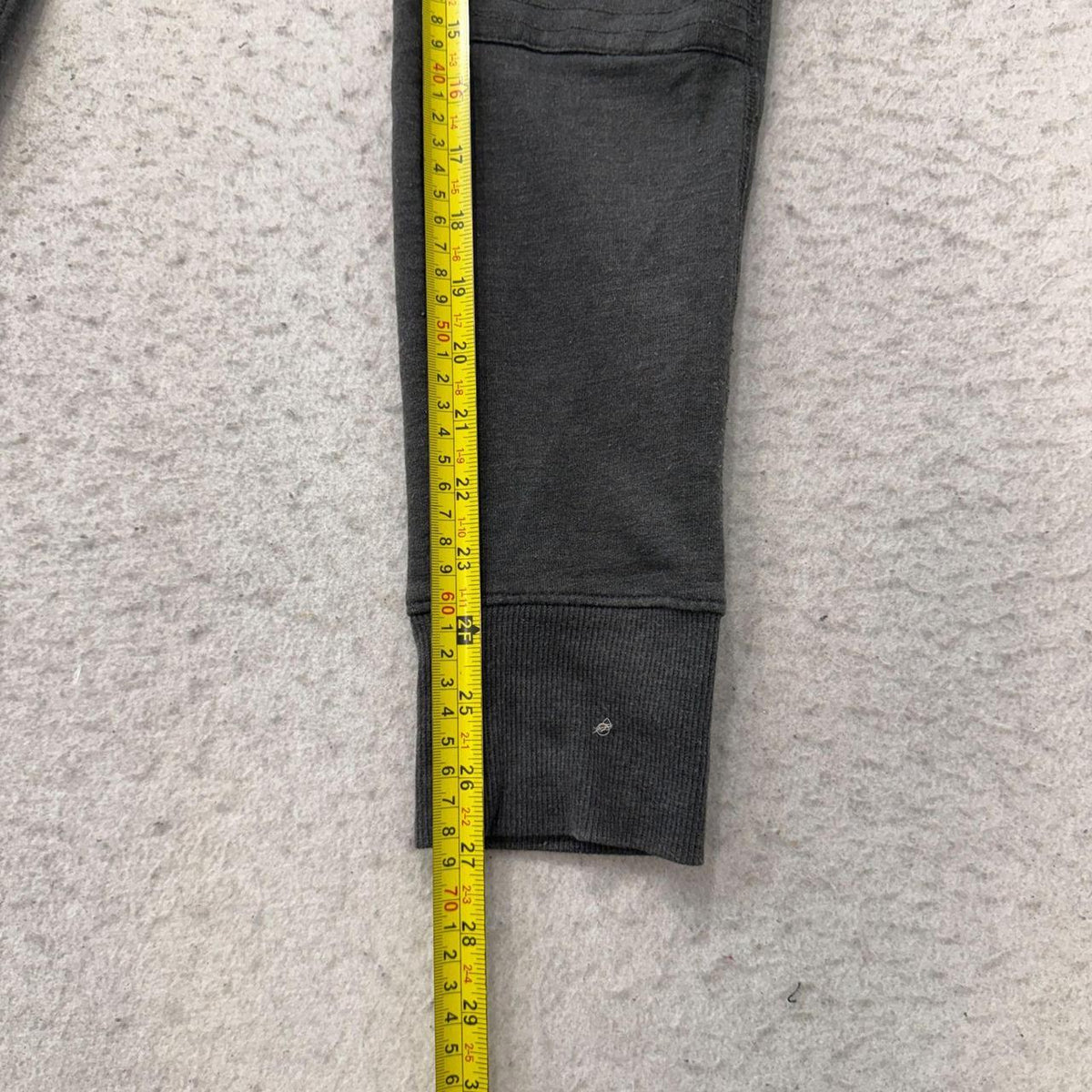 Vintage Y2K 2000's Women's Hollister Charcoal Grey Baggy Track Pants