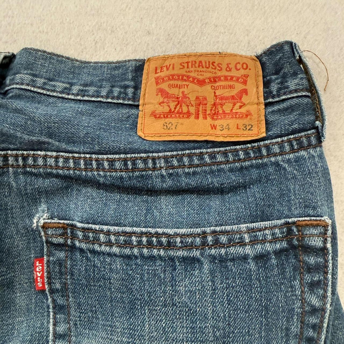 Vintage Y2K 2000's Faded Open Leg Jeans