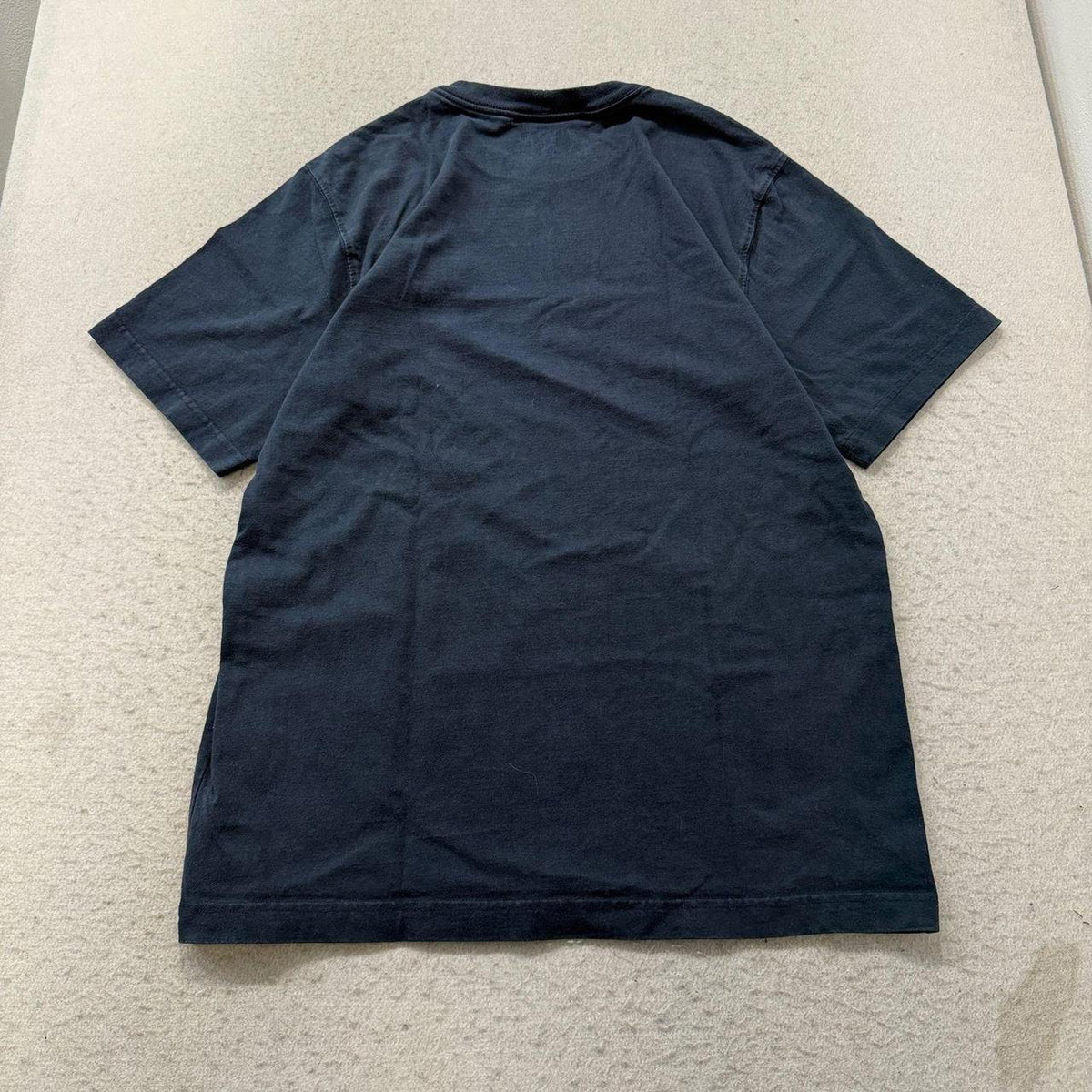 Vintage Y2K 2000's Carhartt Navy Faded Blank Pocket Tee