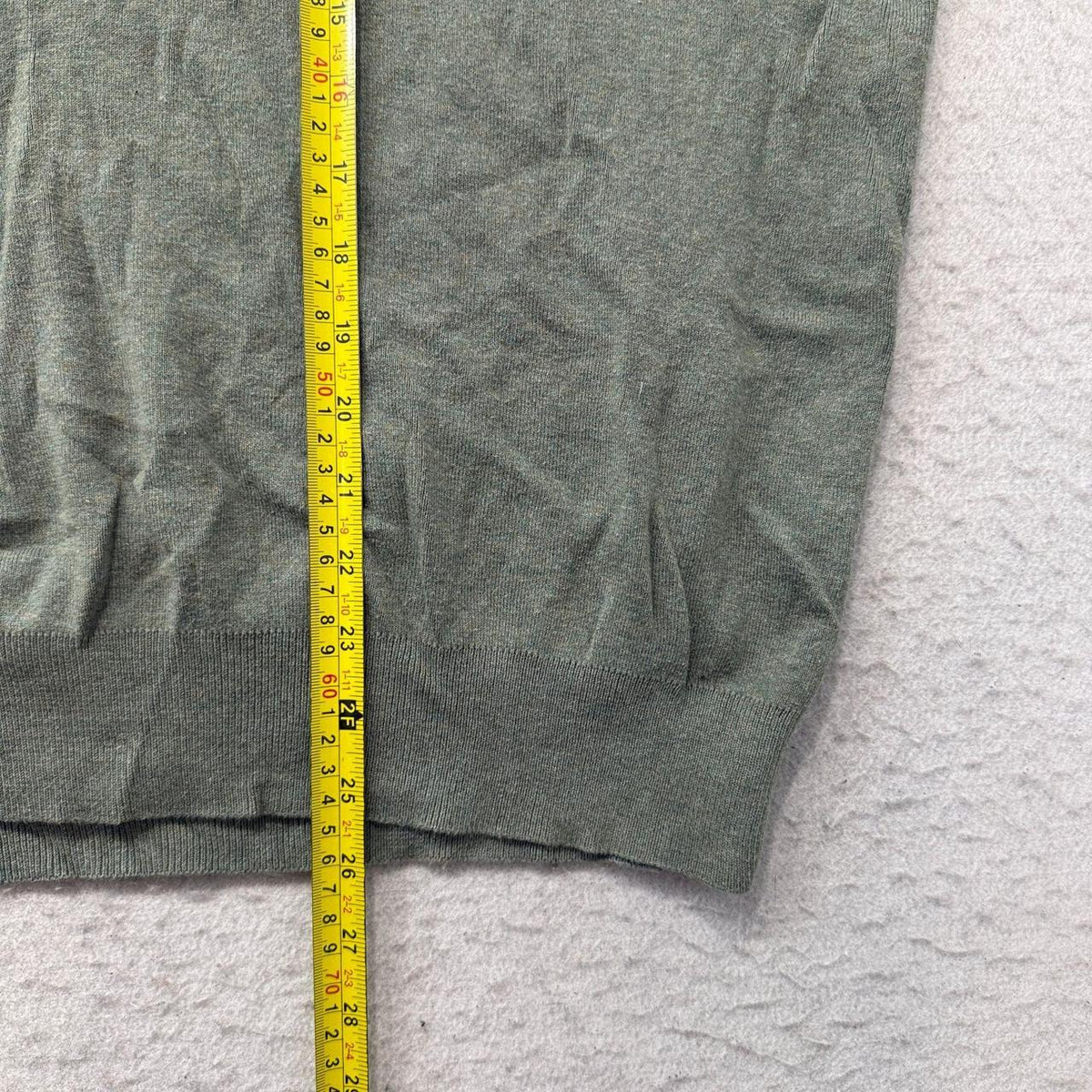 Vintage Y2K 2000's Polo Ralph Lauren Sage Green Boxy Crewneck Sweatshirt
